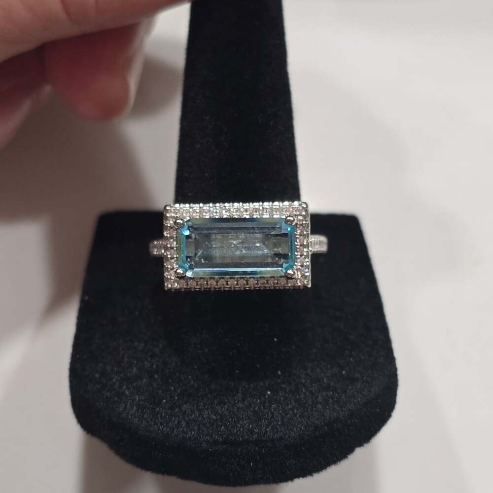Blue Ring Sz 8